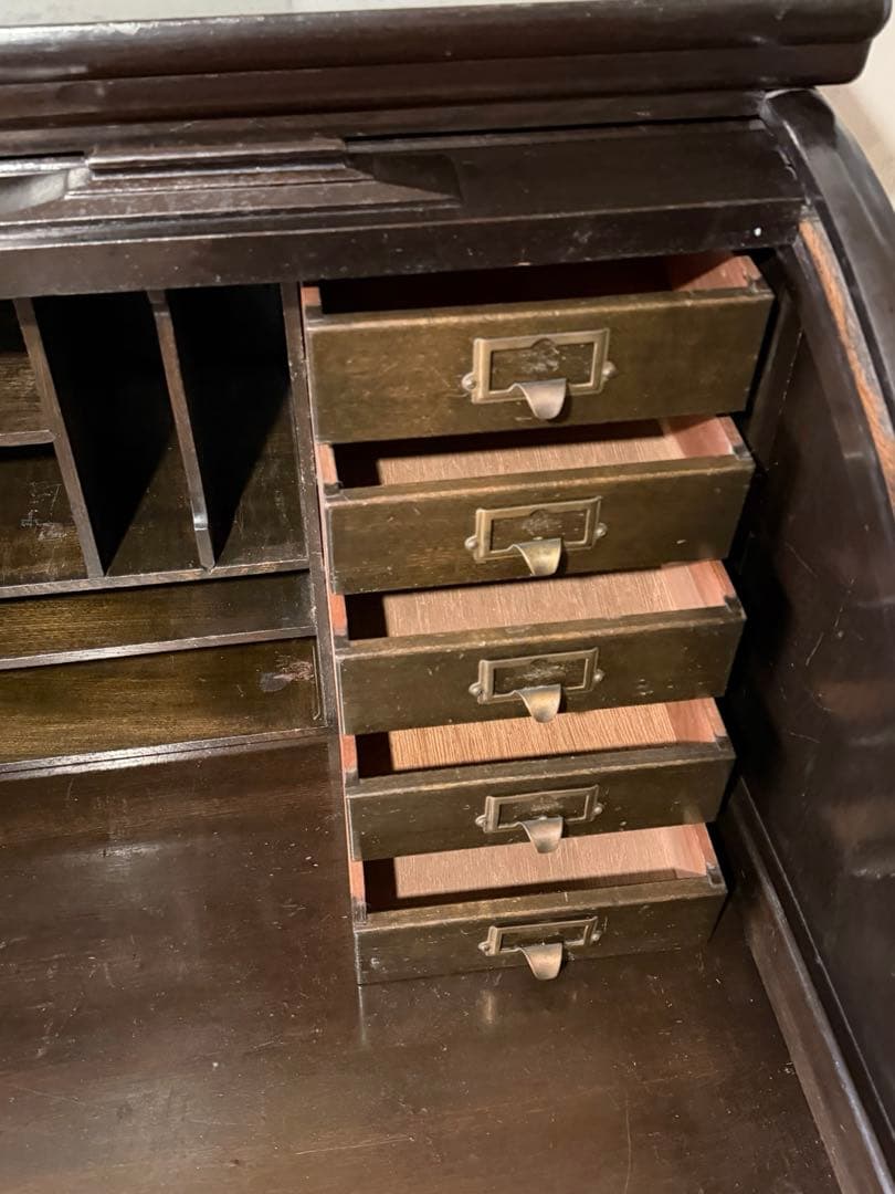 事務机・学習机 Vintage Roll top Desk
