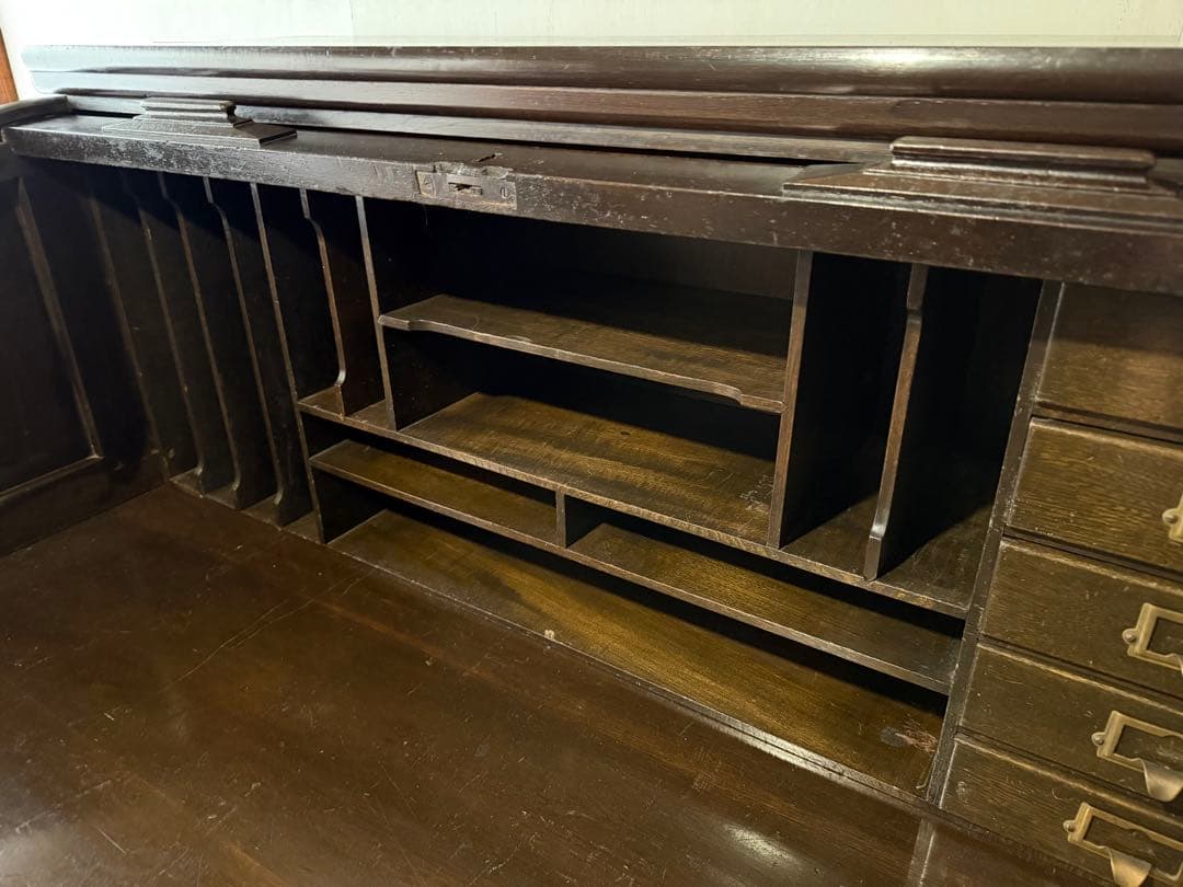 事務机・学習机 Vintage Roll top Desk