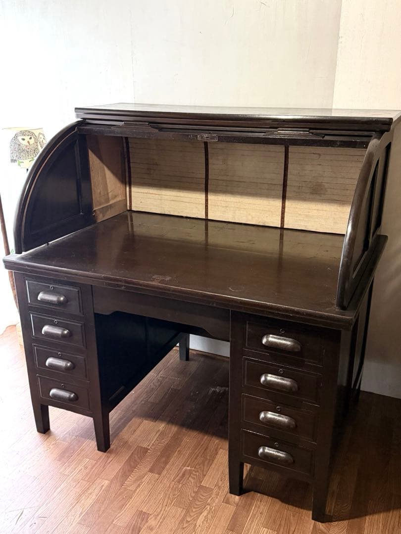 事務机・学習机 Vintage Roll top Desk