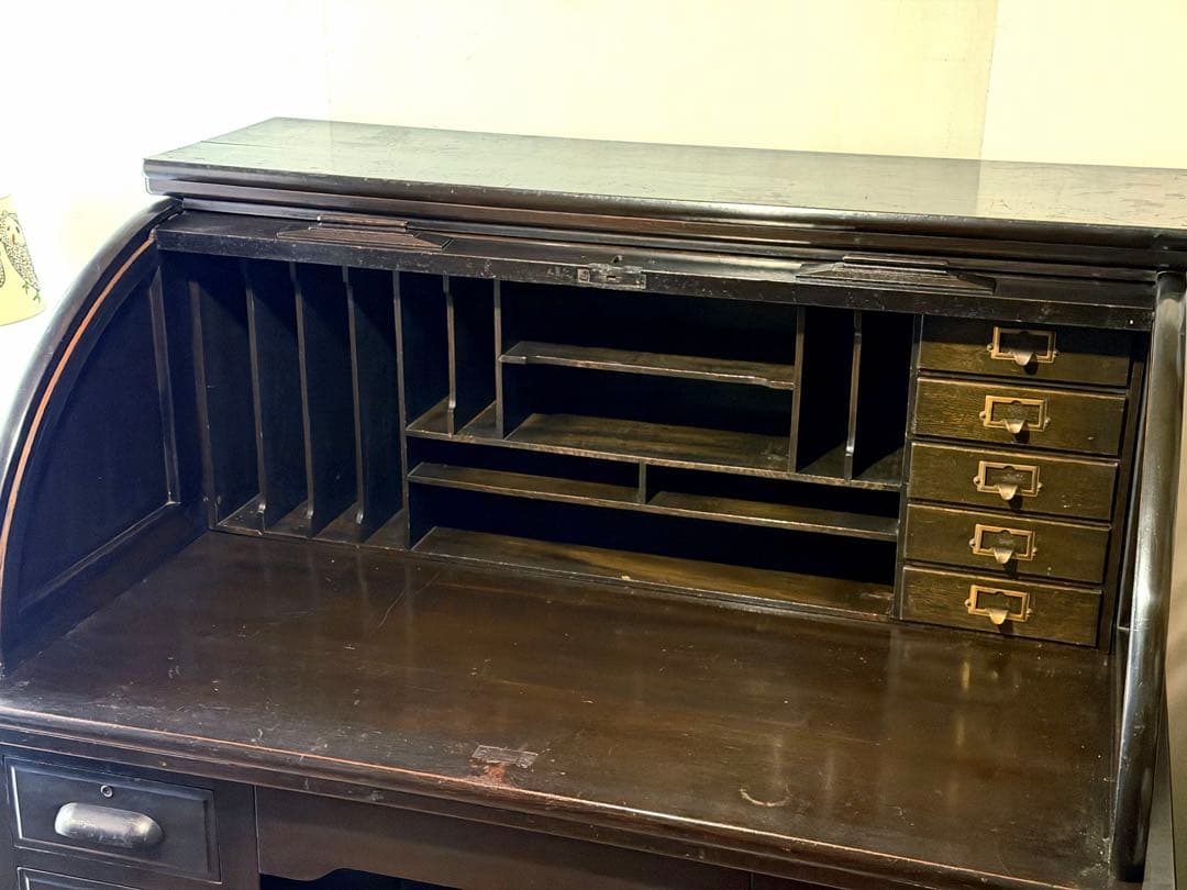 事務机・学習机 Vintage Roll top Desk