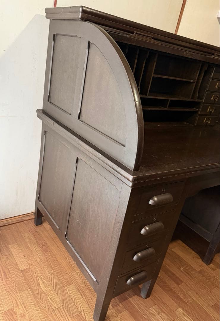 事務机・学習机 Vintage Roll top Desk