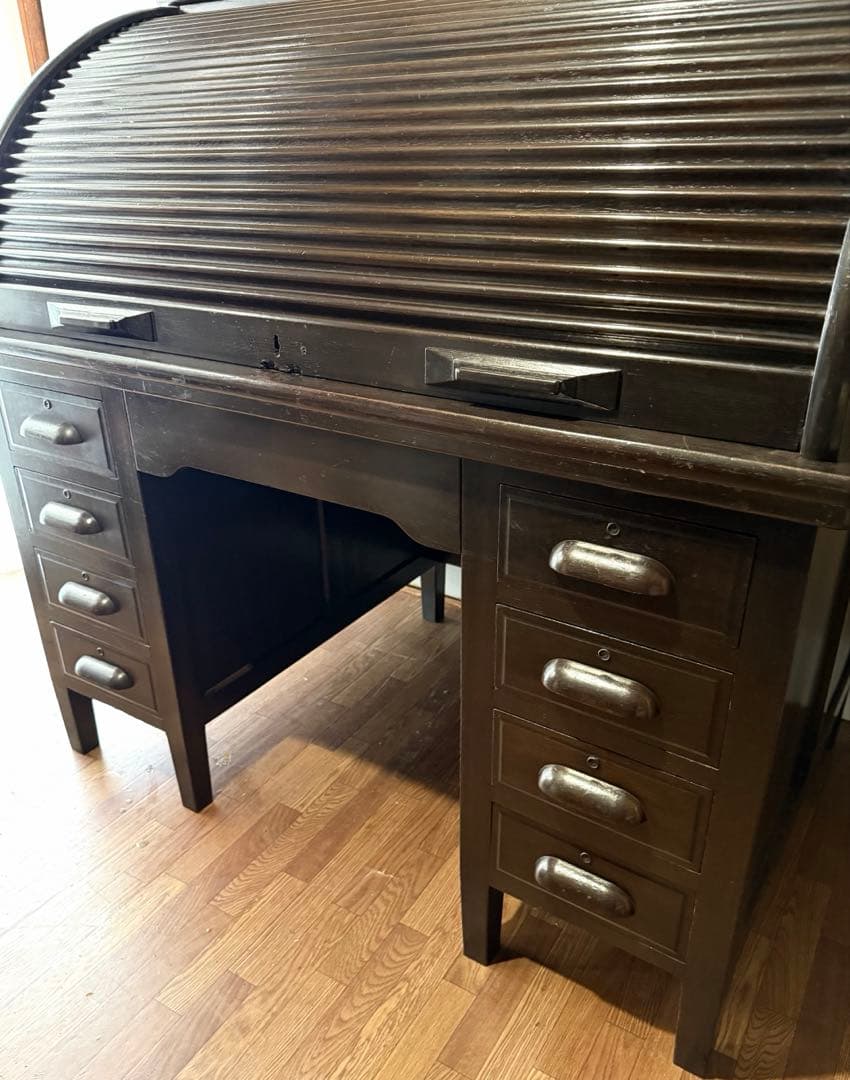 事務机・学習机 Vintage Roll top Desk