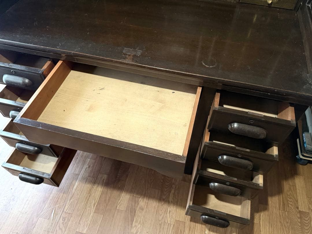 事務机・学習机 Vintage Roll top Desk