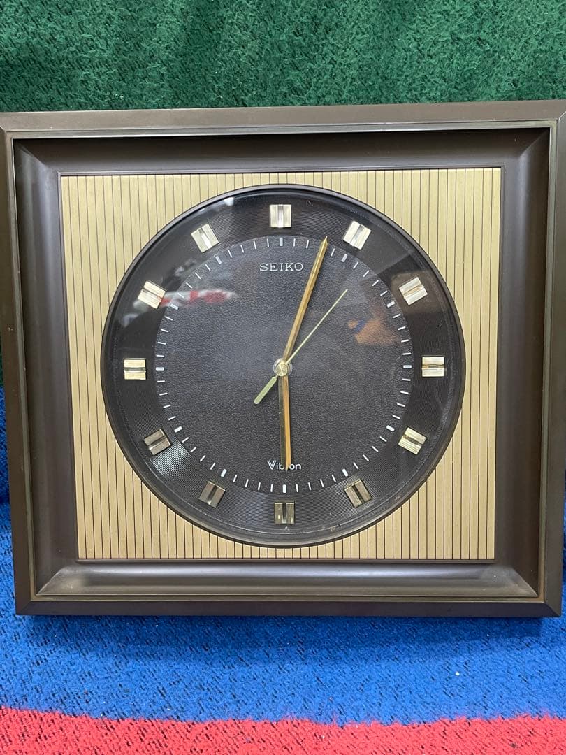 SEIKO セイコー Vibron 振動子時計 VBX-115 壁掛け時計