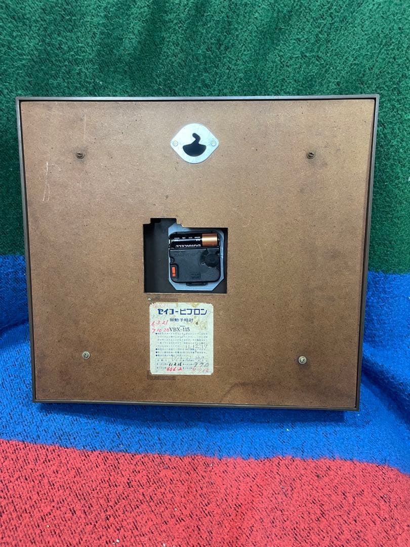 SEIKO セイコー Vibron 振動子時計 VBX-115 壁掛け時計