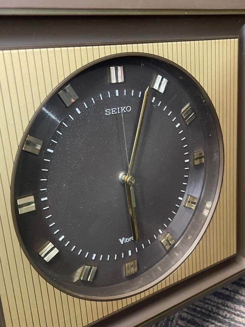 SEIKO セイコー Vibron 振動子時計 VBX-115 壁掛け時計