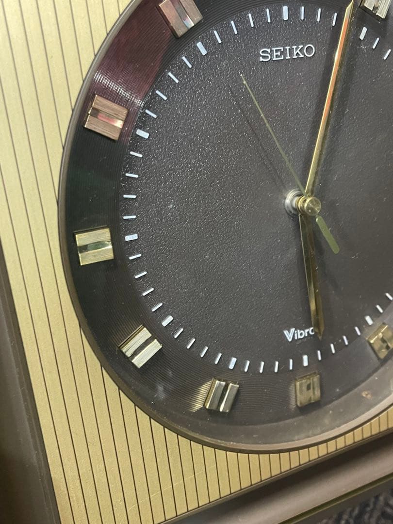 SEIKO セイコー Vibron 振動子時計 VBX-115 壁掛け時計