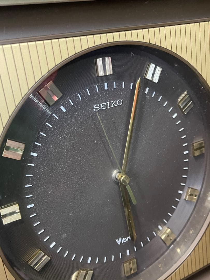 SEIKO セイコー Vibron 振動子時計 VBX-115 壁掛け時計