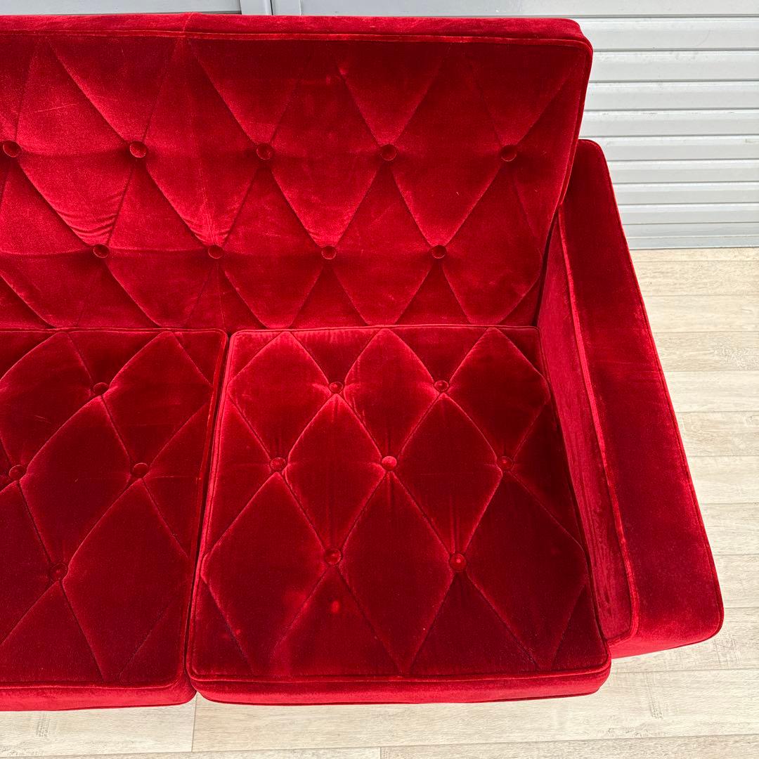 限定品　希少品　karimoku カリモク60 ロビーチェア 2シータ