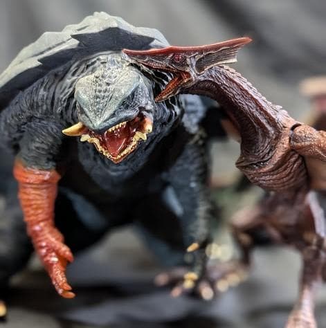 平成ガメラ＆ギャオス95・99（セガ・エクスプラス・ロケット）ソフビ５体セット