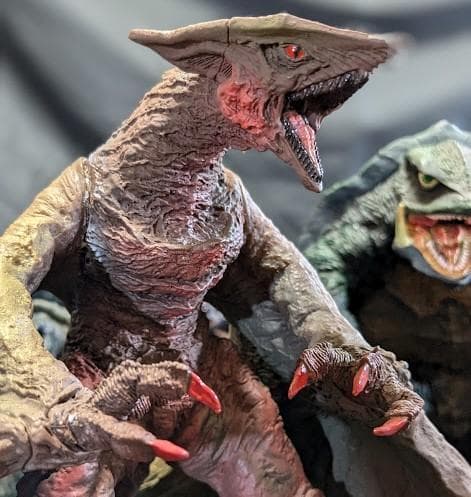 平成ガメラ＆ギャオス95・99（セガ・エクスプラス・ロケット）ソフビ５体セット