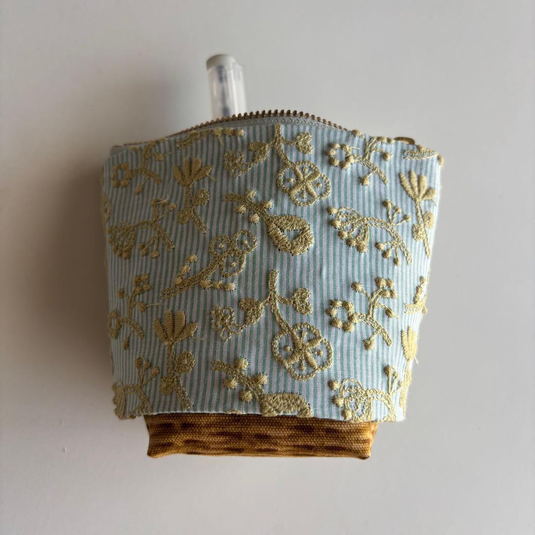 ミナペルホネン　ハンドメイド　ポーチ　ペンケース　C&S