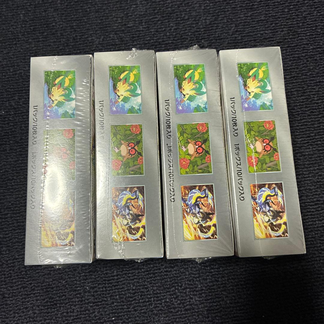 テラスタルフェスex 4Box シュリンク付