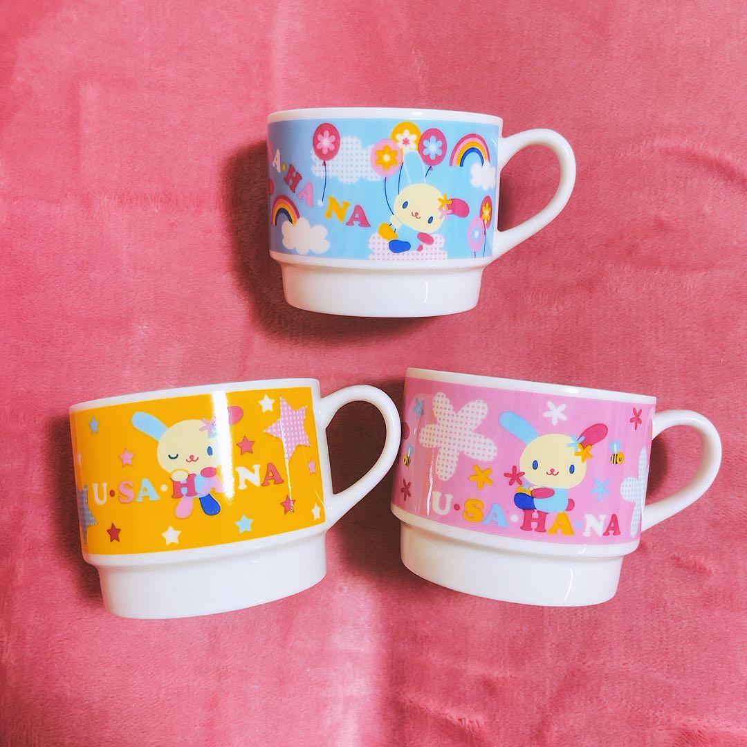 希少レア　ウサハナ　スタッキングマグ　ハチ　2003年製 サンリオ　平成レトロ