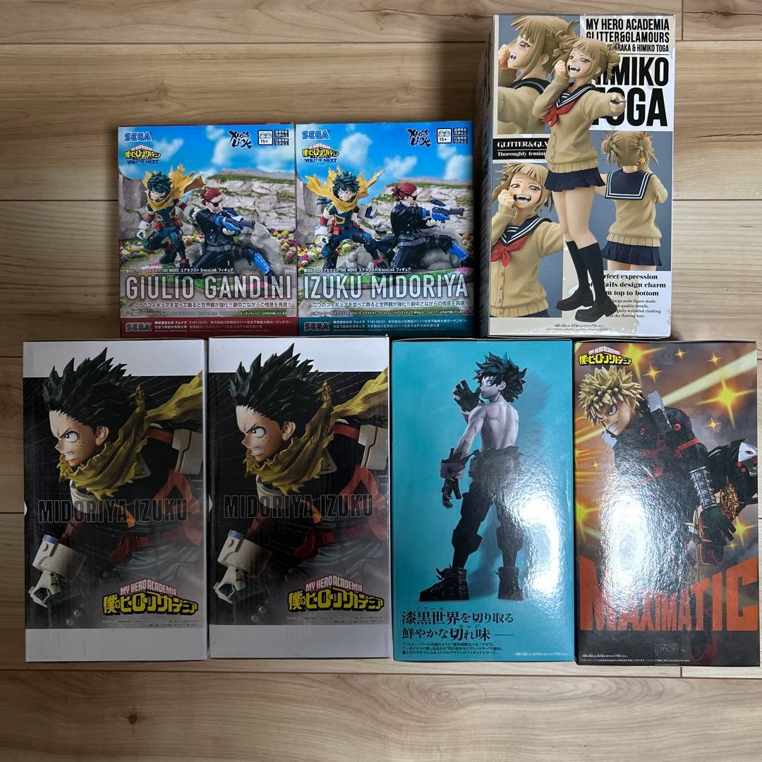 僕のヒーローアカデミア プライズフィギュア7点セット