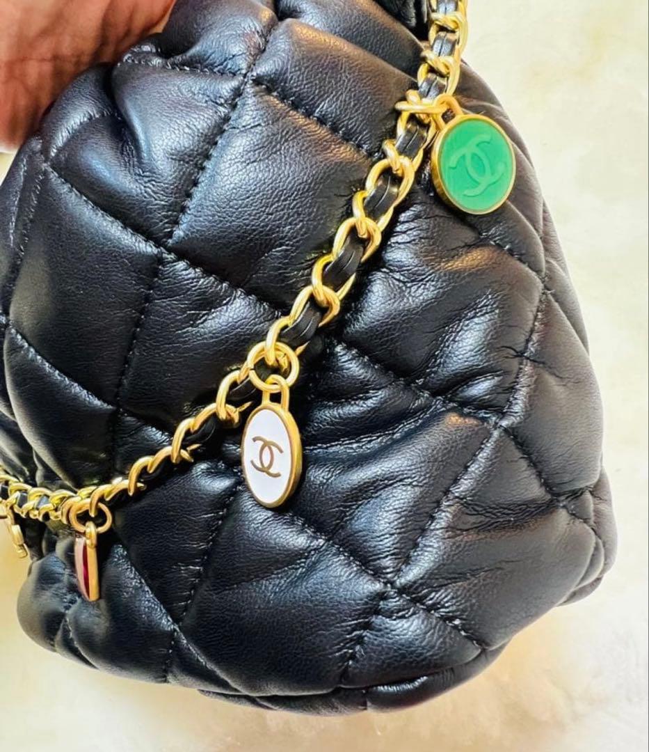 週末セール　CHANELノベルティ キルティングショルダーバッグ