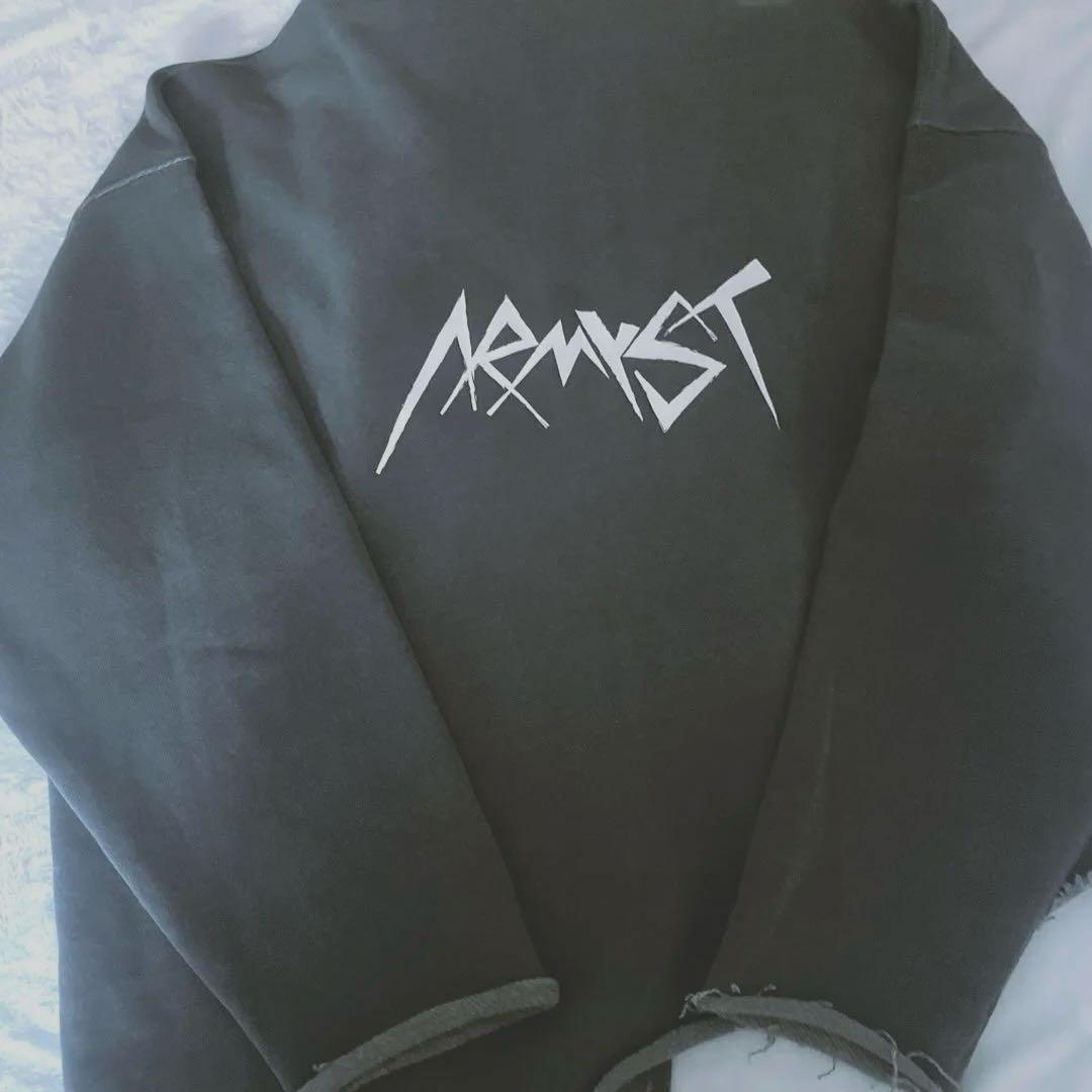 BTS ジョングク アーティストメイド フーディー パーカー L グレー【公式】