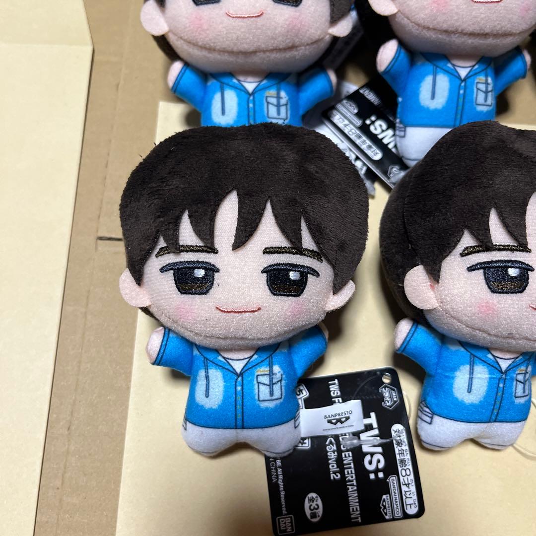 ナムコ限定 TWS トゥアス ちびぐるみ KYUNGMNギョンミン 9個セット