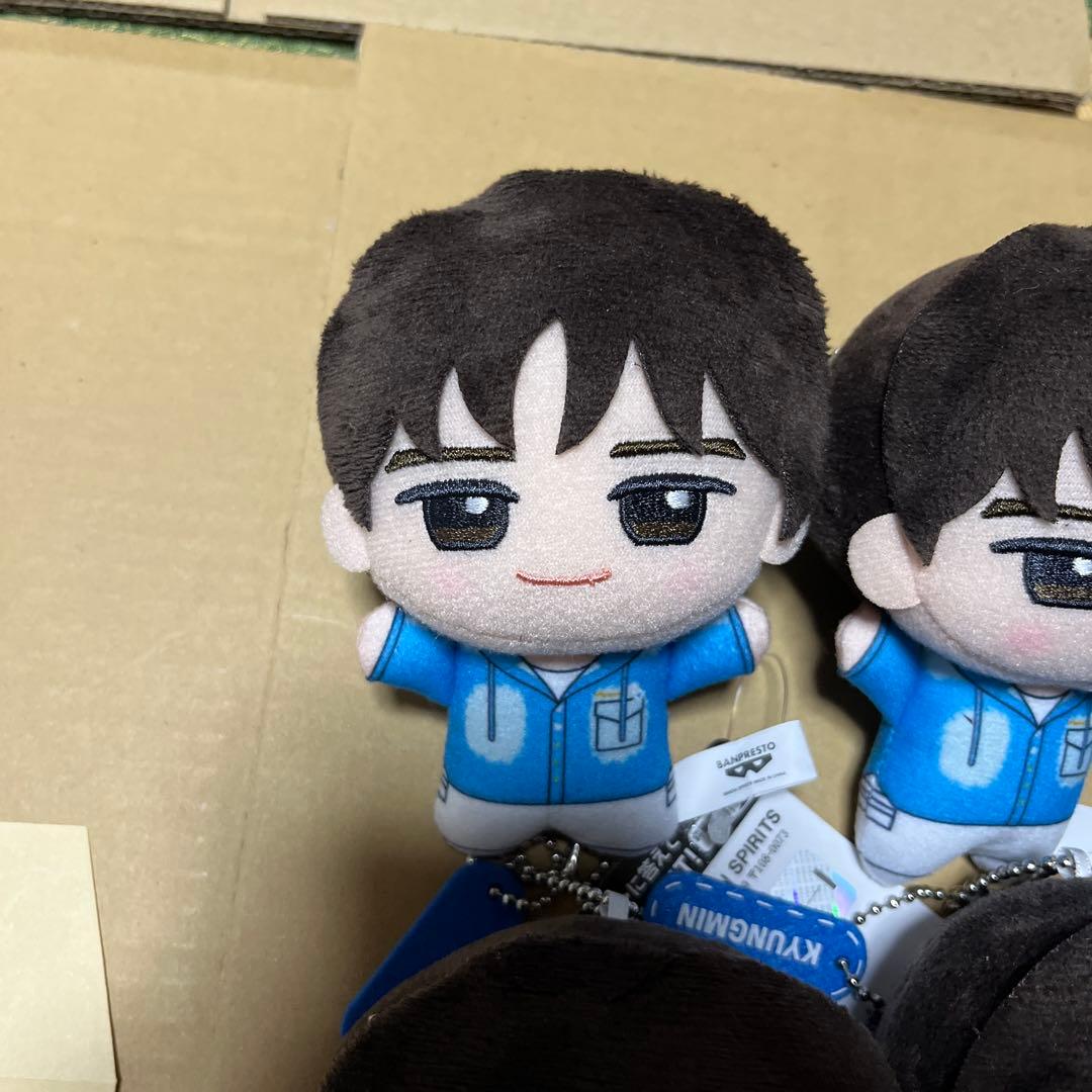 ナムコ限定 TWS トゥアス ちびぐるみ KYUNGMNギョンミン 9個セット