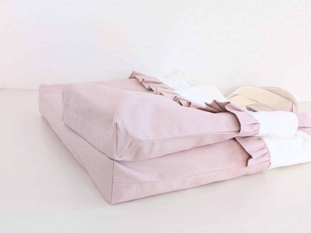 ハンドメイド入園入学セットレッスンバックお着替え袋上履き袋移動ポケットリバティ