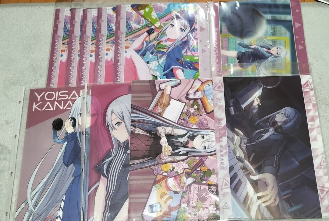 宵崎奏 下敷き クリアファイル まとめ売り