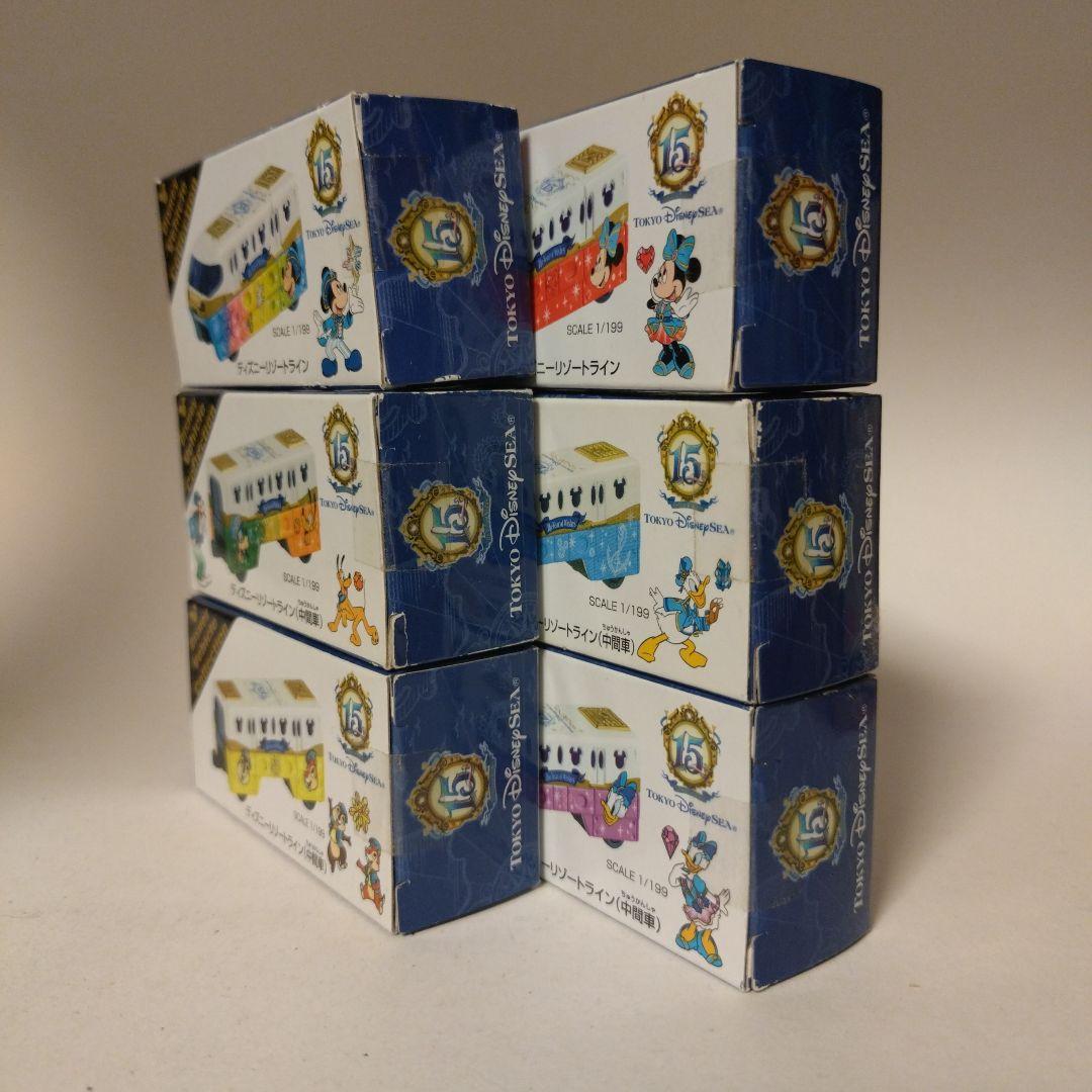 トミカ ミニカー ディズニー リゾートライン SEA15th 6両セット