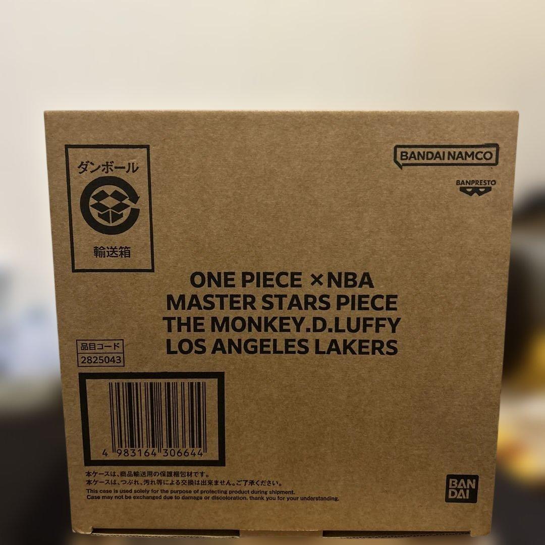 【新品未開封】ワンピース × NBA レイカーズ ルフィ フィギュア