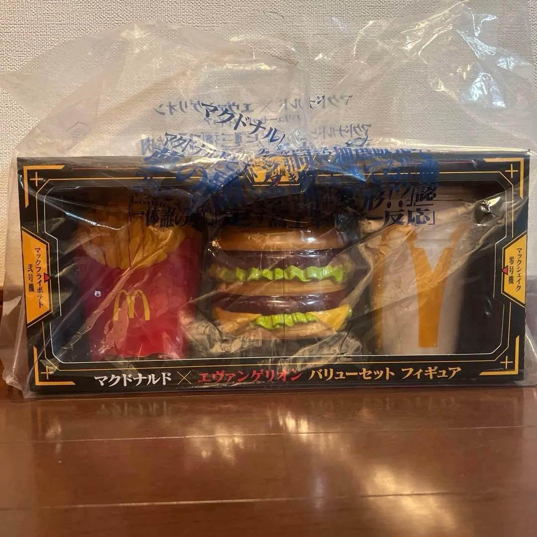 マクドナルド エヴァンゲリオンコラボフィギュアセット