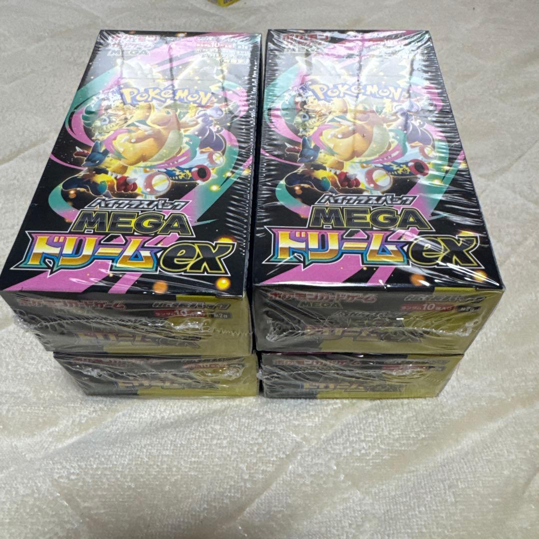 メガドリームexシュリンク付き4ボックス