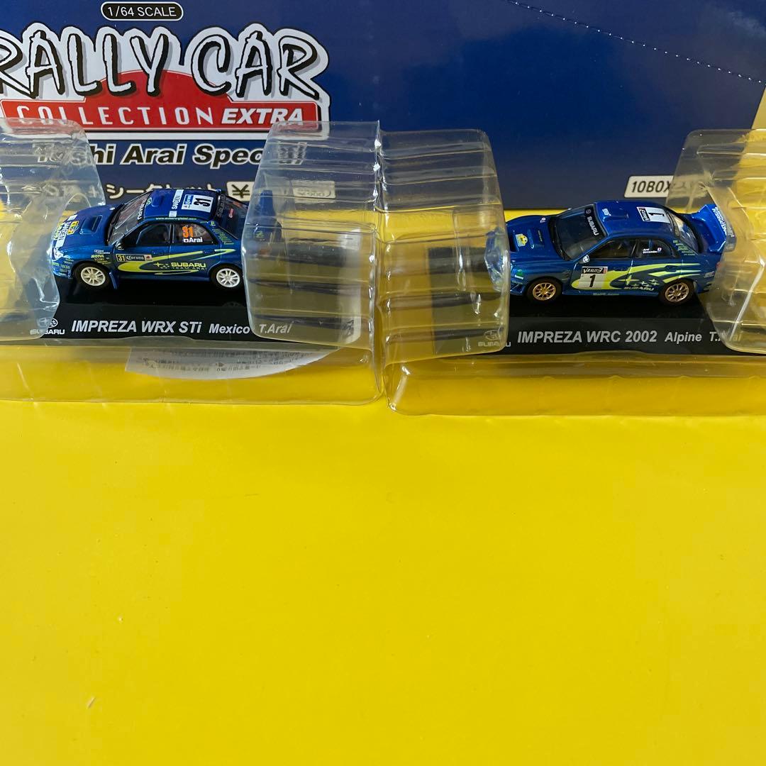 IMPREZA WRC ミニカーセット 1/64スケール　10台