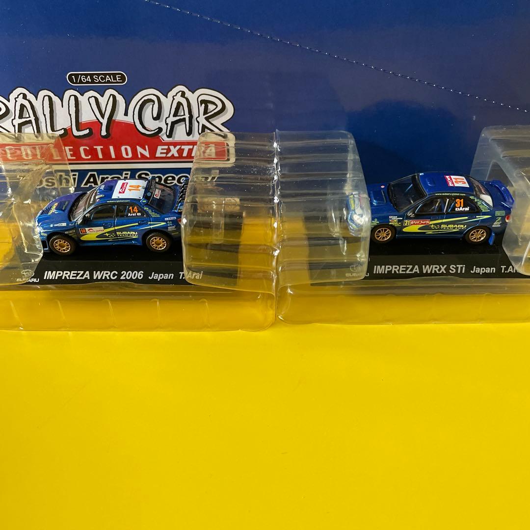 IMPREZA WRC ミニカーセット 1/64スケール　10台
