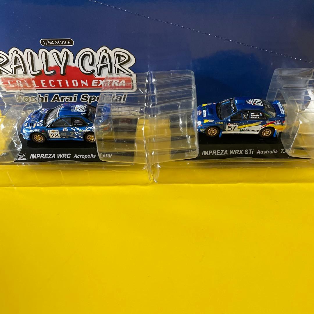 IMPREZA WRC ミニカーセット 1/64スケール　10台