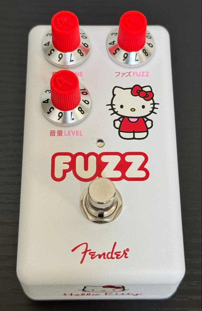 Fender×ハローキティ FUZZ エフェクター ホワイト (16)