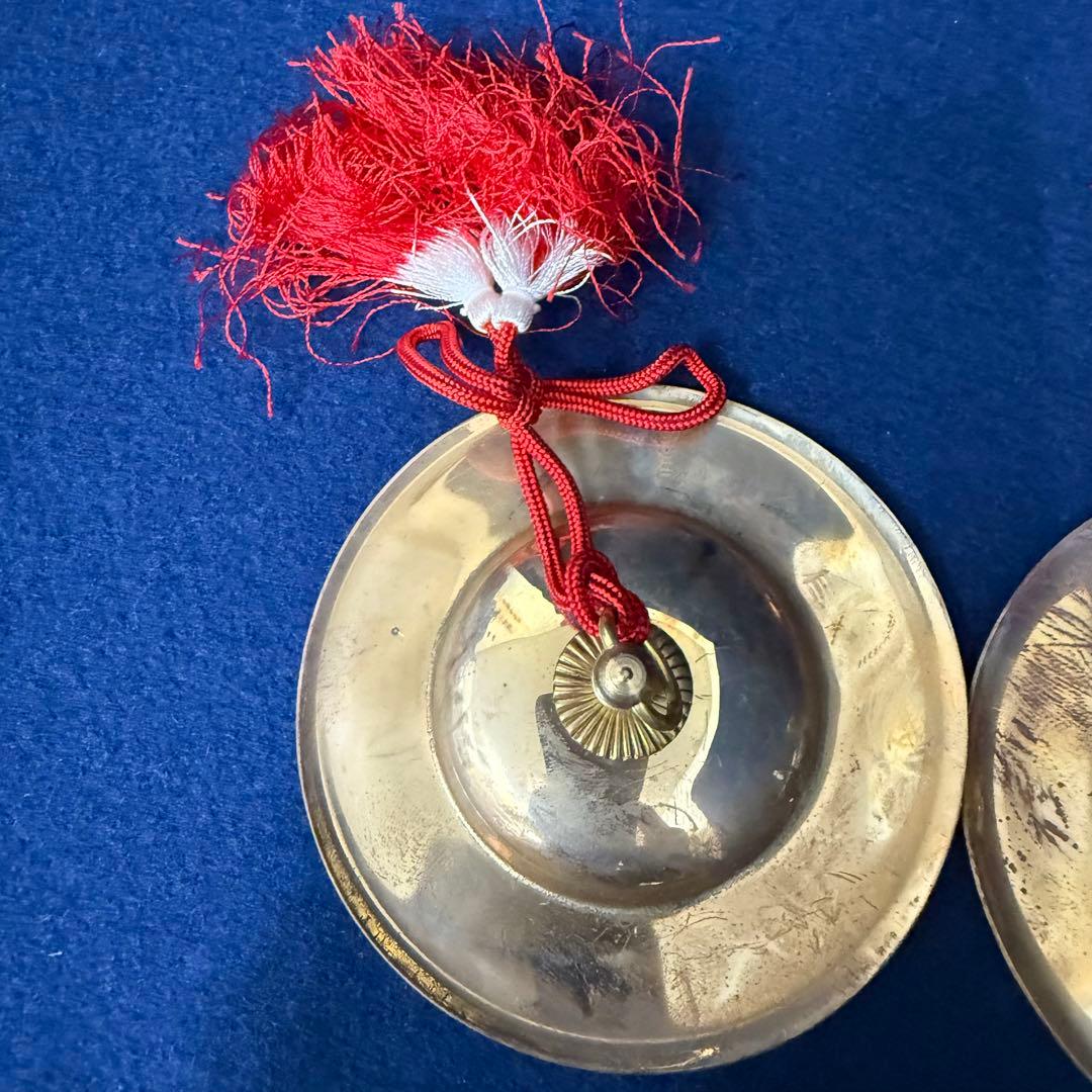 チャッパ 一対 楽器 和楽器 打楽器 手拍子 銅鈸子 仏教儀式 民俗芸能