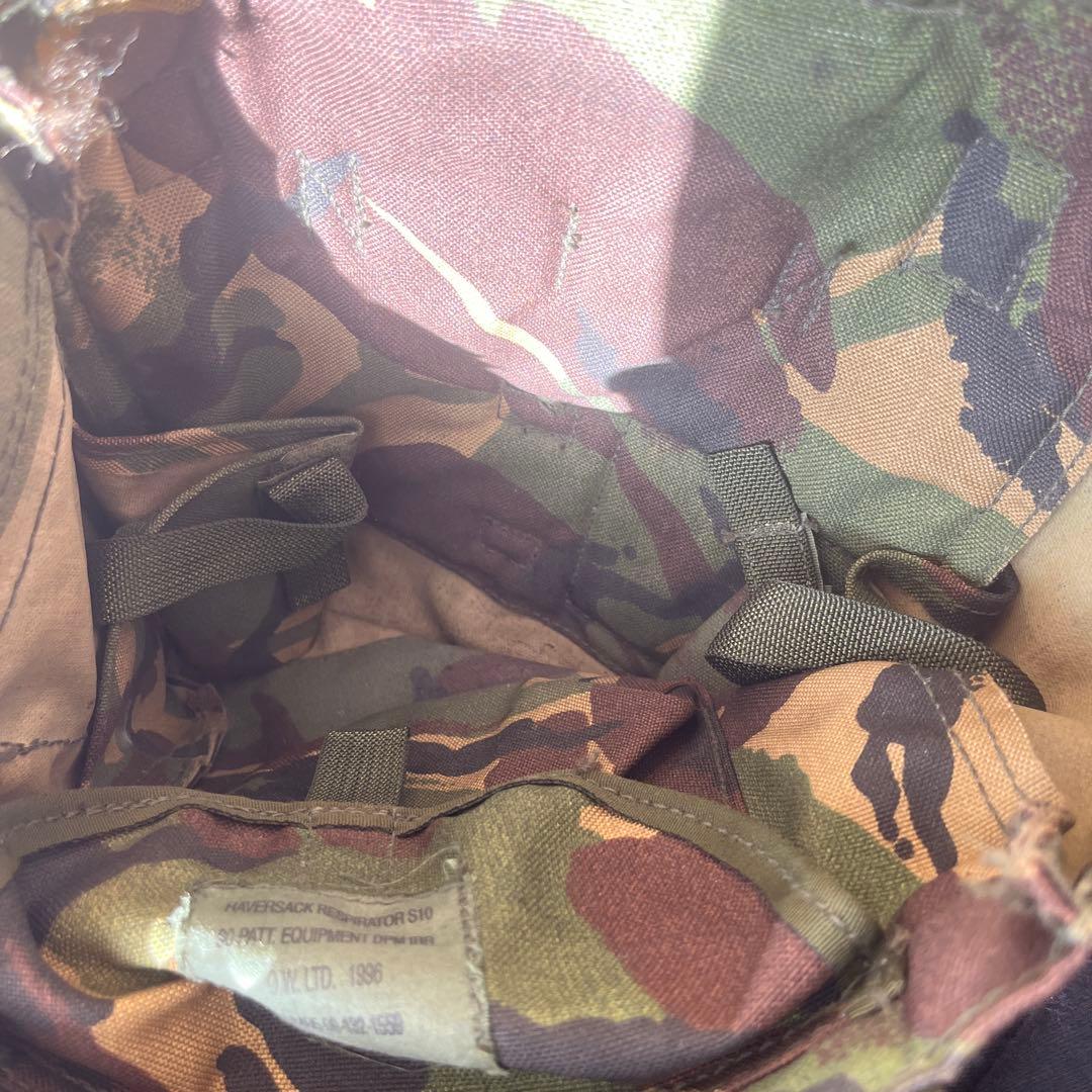 イギリス軍 S10ガスマスク＆DPMバッグ＋予備のフィルター