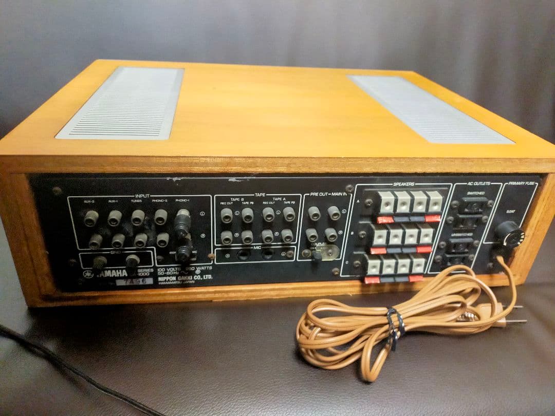 YAMAHA CA-1000 ステレオアンプ 本体
