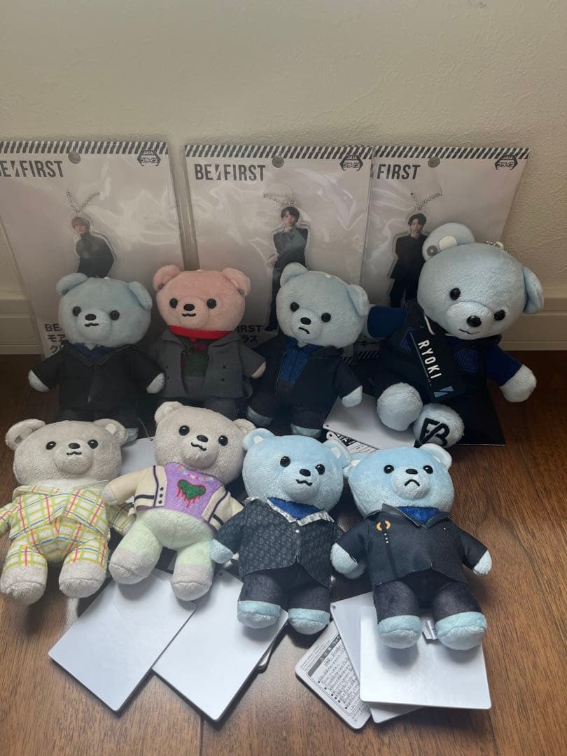 BE:FIRST クマのぬいぐるみ アクリルキーチェーン　 セット
