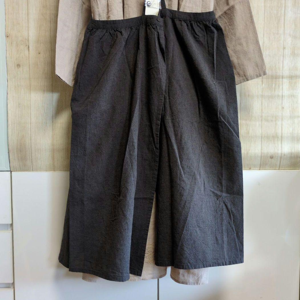 専用 Samansa Mos2 's スカラップ刺繍レースエプロン