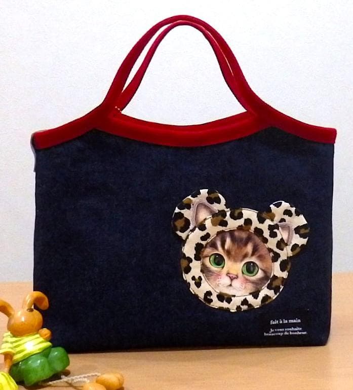 タックマチ付きトートバッグとトートバッグとふっくらポーチ他3点