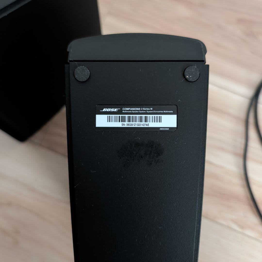 S*L様 Bose Companion 2 Series III スピーカー