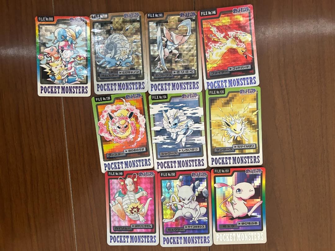 ボケモンカードダス 初期 まとめ売り おまけ多数　ミュウ・ミュウツーあり