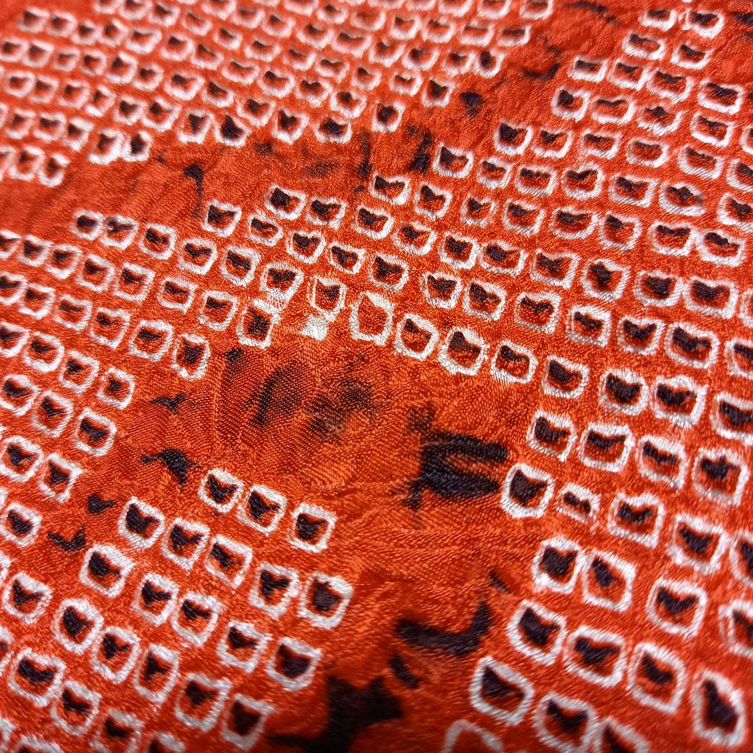 市松人形　12号 人形　被布　正絹　着物　総絞り　ドール　上着　合わせ