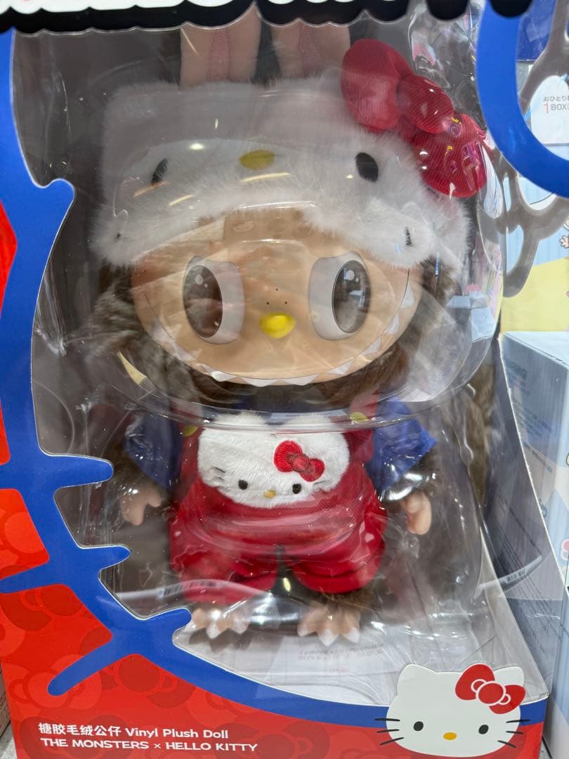 THE MONSTERS × HELLO KITTY めいぐるみ ラブブ新品