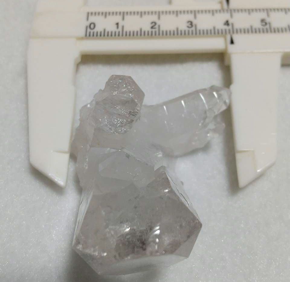 超希少　プラチナルチル　レインボー入り　水晶クラスター　原石