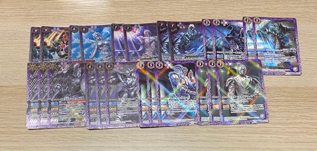 バトスピ 仮面ライダーファイズデッキ　差し替えパーツ付き