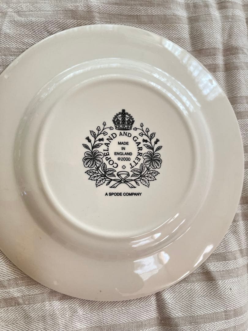 COPELAND AND GARRETTD SPODE エッチング天使柄　２枚