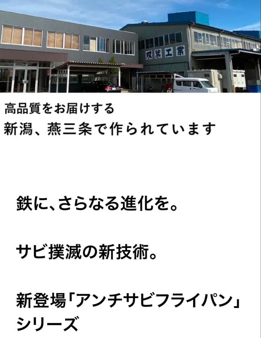 【新品未使用】軽量28cm深型鉄アンチサビフライ