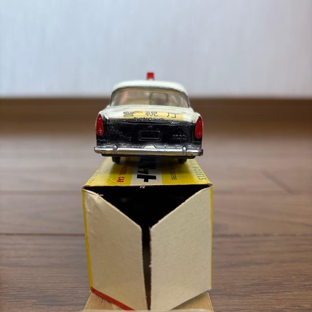 【貴重品】MODEL PET トヨペット クラウン パトカー NO.12SP