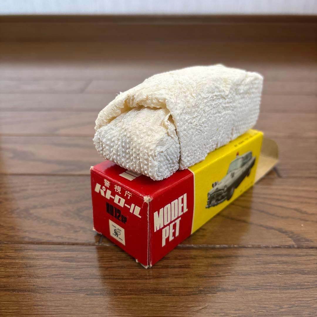 【貴重品】MODEL PET トヨペット クラウン パトカー NO.12SP