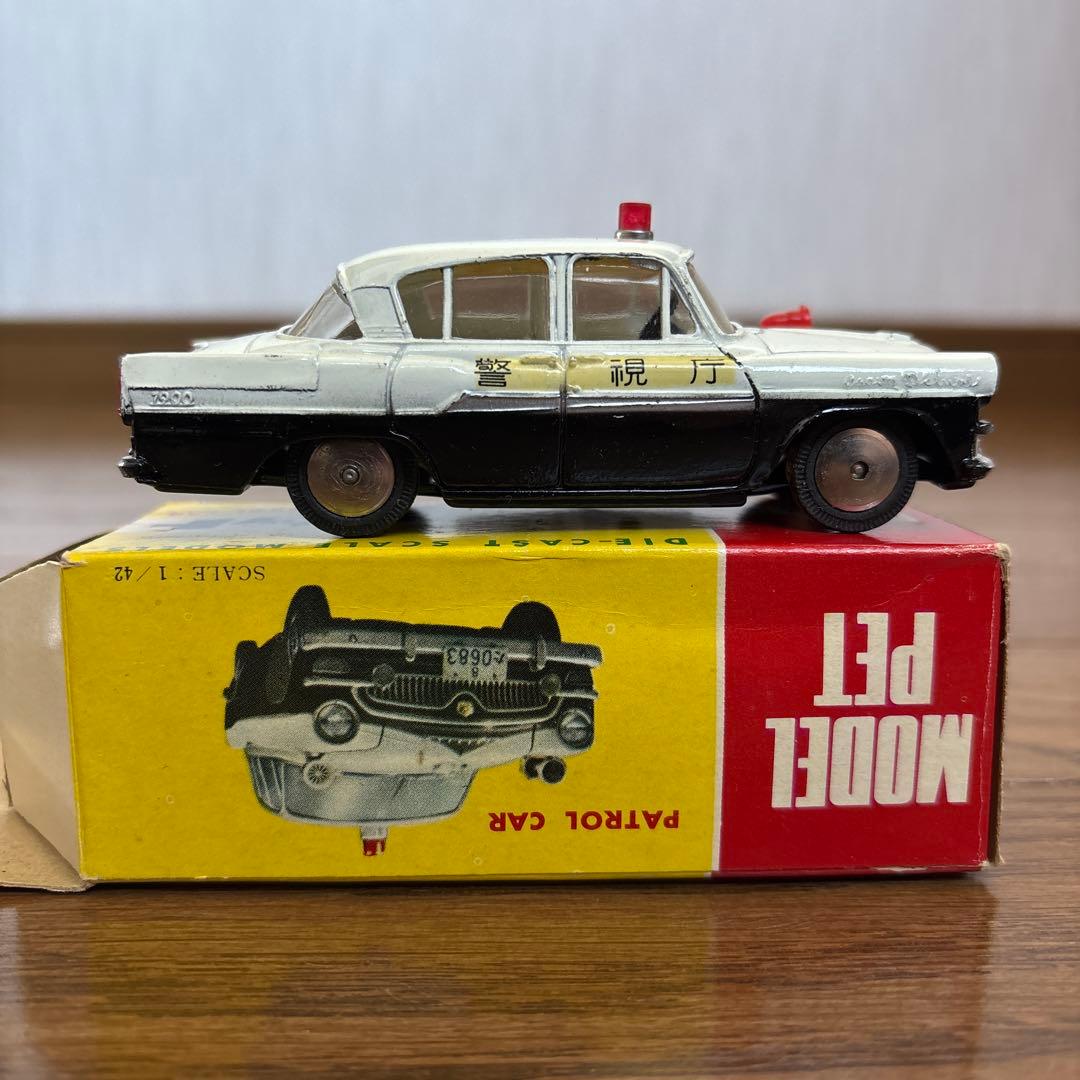 【貴重品】MODEL PET トヨペット クラウン パトカー NO.12SP